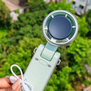 Handheld Portable Turbo Fan ( Grien Color )